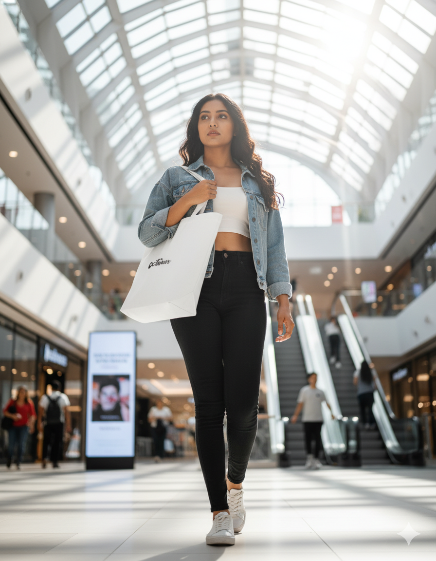Urban Everyday Tote Bag - White